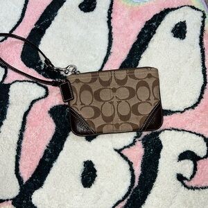 Coach wristlet